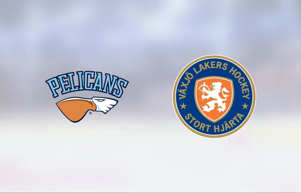 Växjö vann i Champions Hockey League herr mot Pelicans