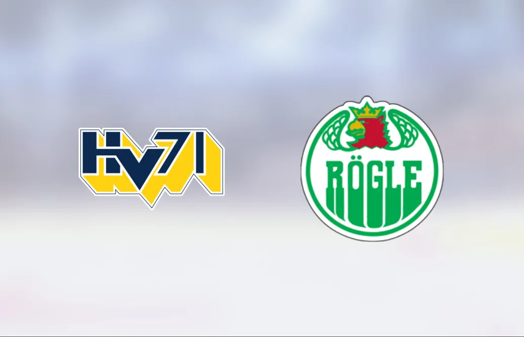 Revansch för HV 71 som besegrade Rögle