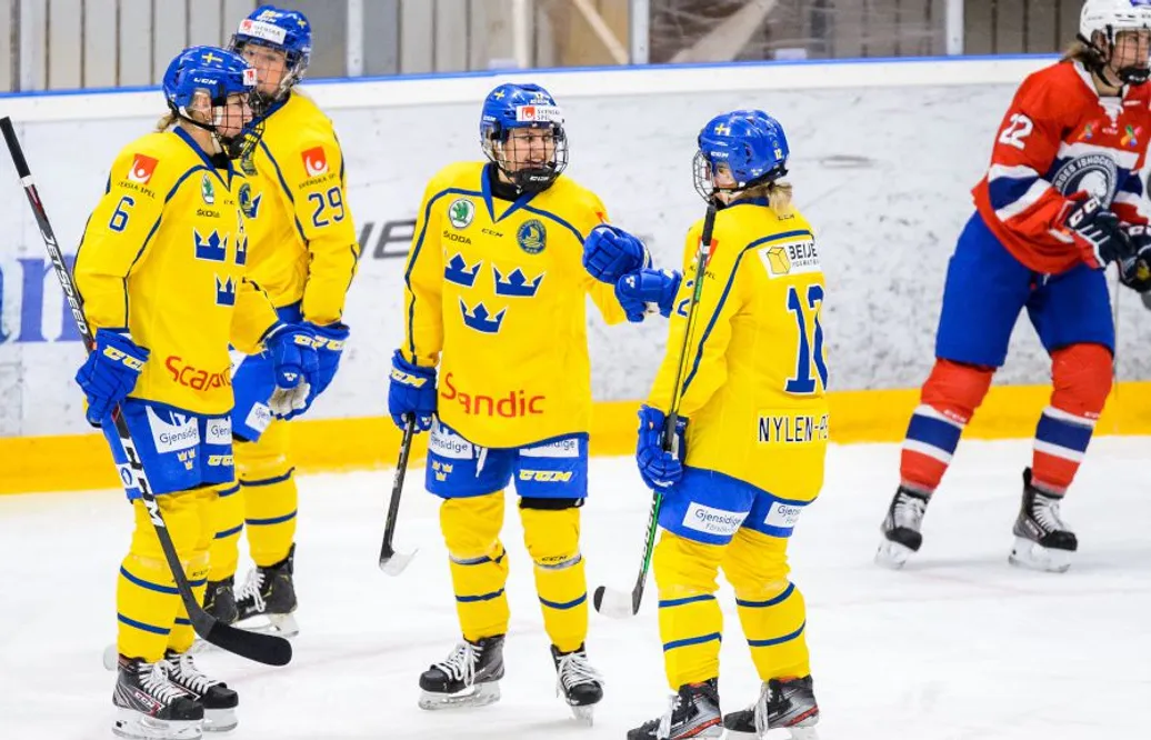 Ny seger för Damkronorna – nollade Norge