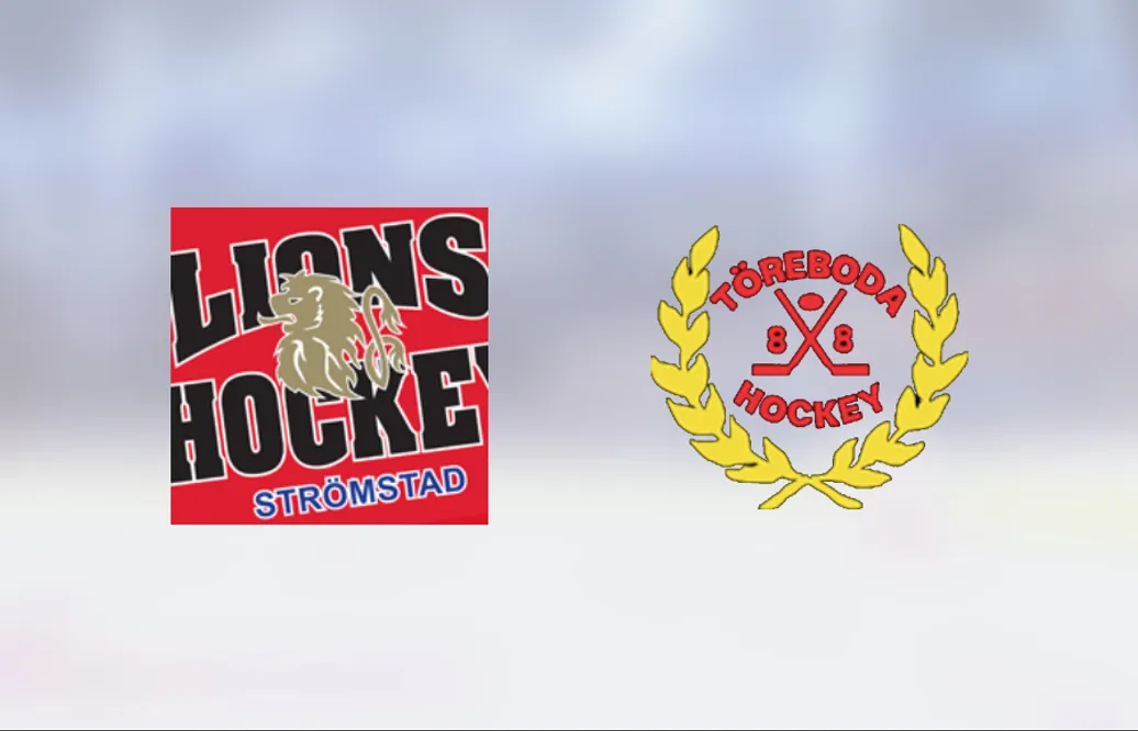 Klar seger för Töreboda – vann med 6-1 mot Lions