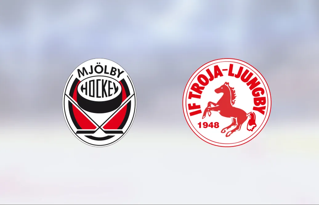 Troja/Ljungby besegrade Mjölby och toppar nu tabellen
