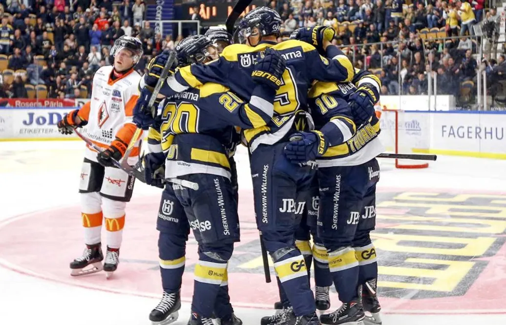 HV71 straffade Karlskrona