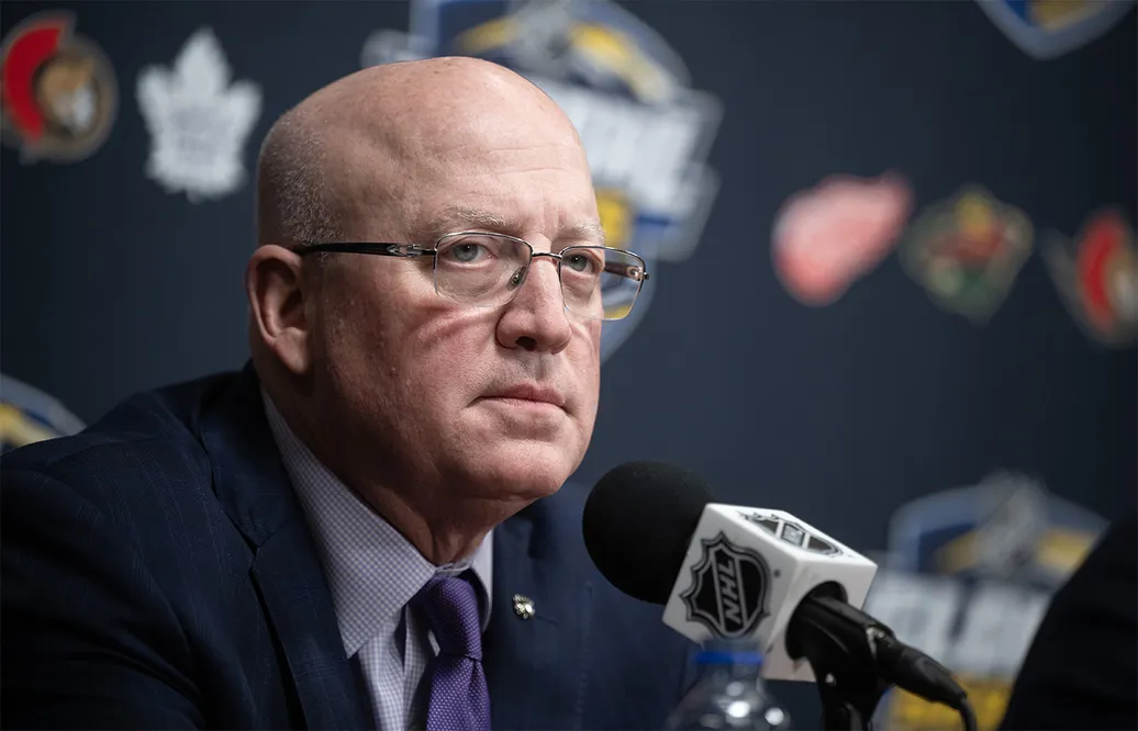 NHL:s vicekommissionär Bill Daly.