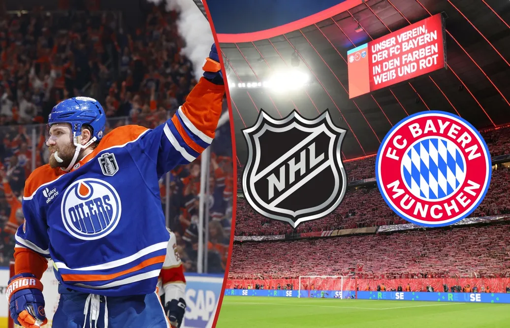 NHL och Bayern München ingår samarbete.
Foton: Bildbyrån