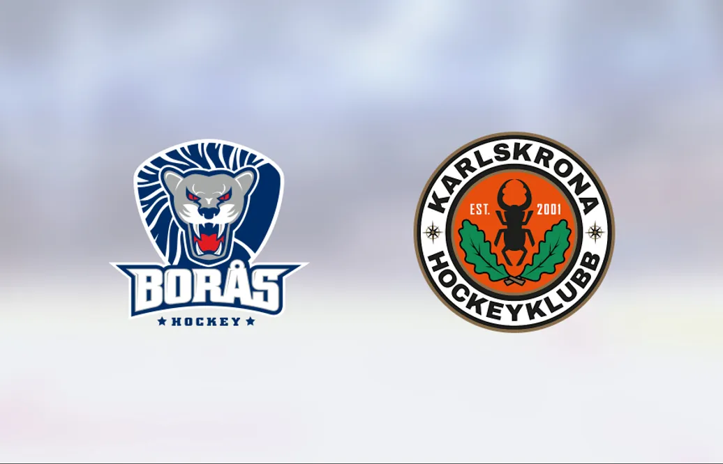 Stark vändning till seger för Borås mot Karlskrona