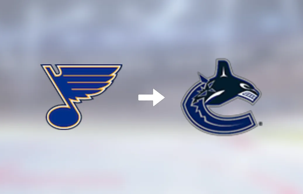Förre St. Louis Blues-spelaren klar för spel i Vancouver Canucks