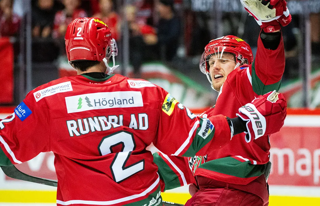 SHL-hockey i Ö-vik igen - då bjöd Johan Södergran på show