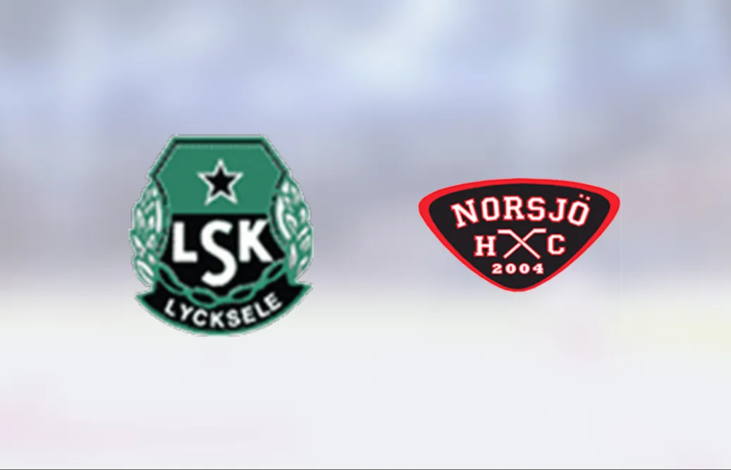 Sebastian Salomonsson i form när Norsjö vann mot Lycksele