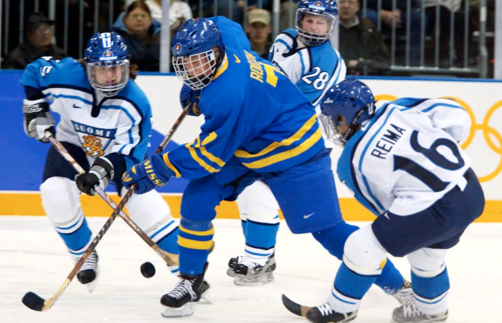 Maria Rooth i bronsmatchen mot Finland