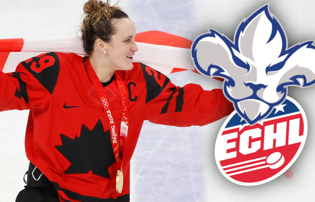 Marie-Philip Poulin jagas av ECHL-klubb