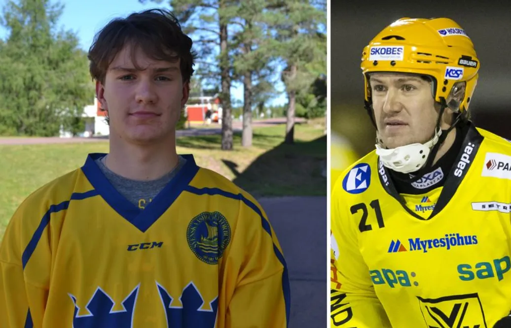 Son till rysk bandystjärna – själv en av Sveriges stora hockeytalanger