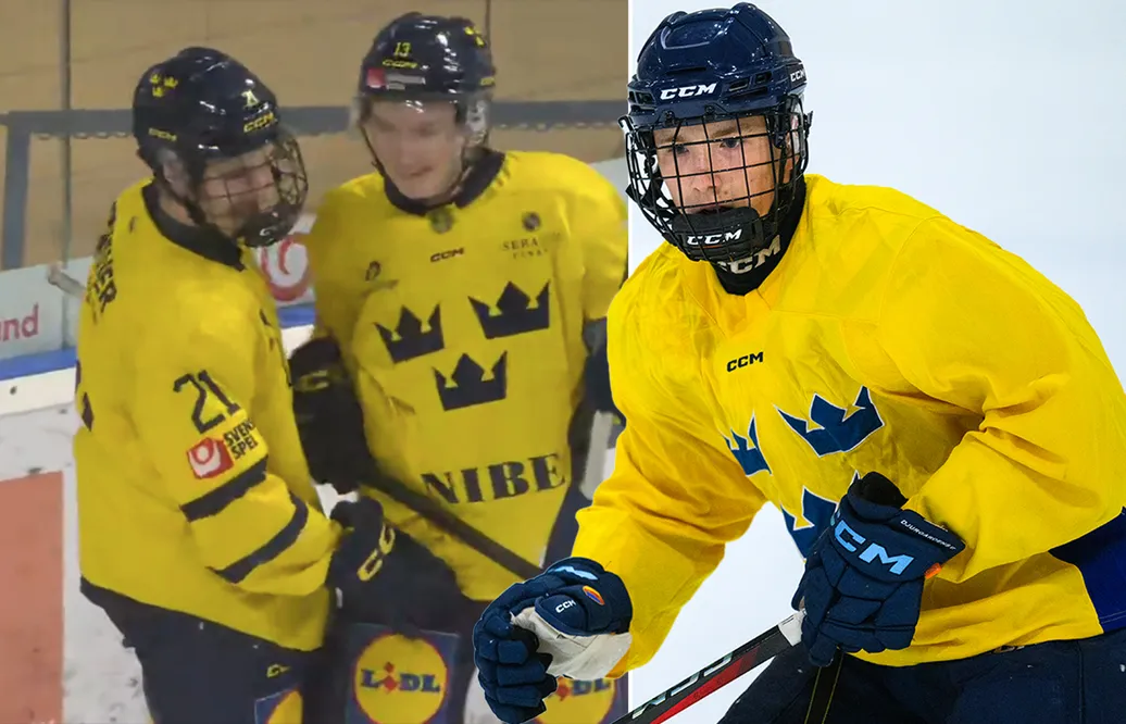 Seger för Juniorkronorna - efter Björcks dubbel
