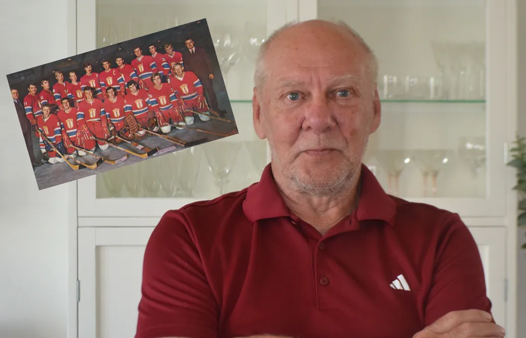 På söndag möter ni Finn Lundström i OLD SCHOOL HOCKEY.
Foto: Ronnie Rönnqvist