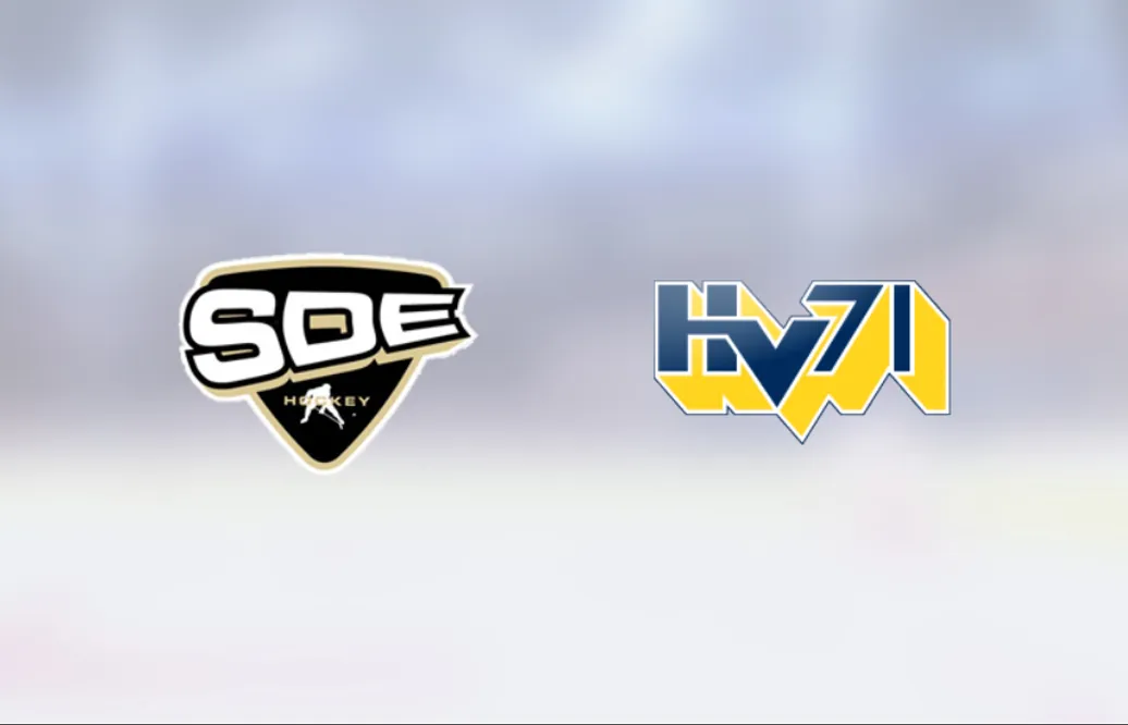 Tre poäng till SDE efter avgörande i slutperioden mot HV 71