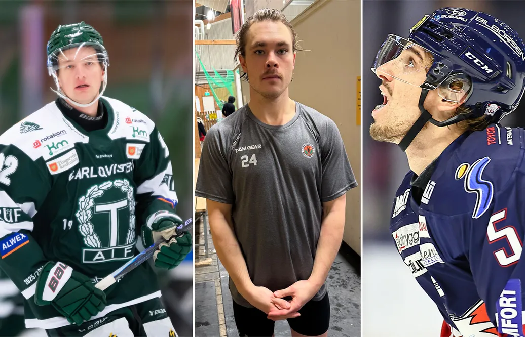 Adam Bäckstrand, Tanner Kaspick och Mattias Bäckman hade inte sina bästa säsonger ifjol.