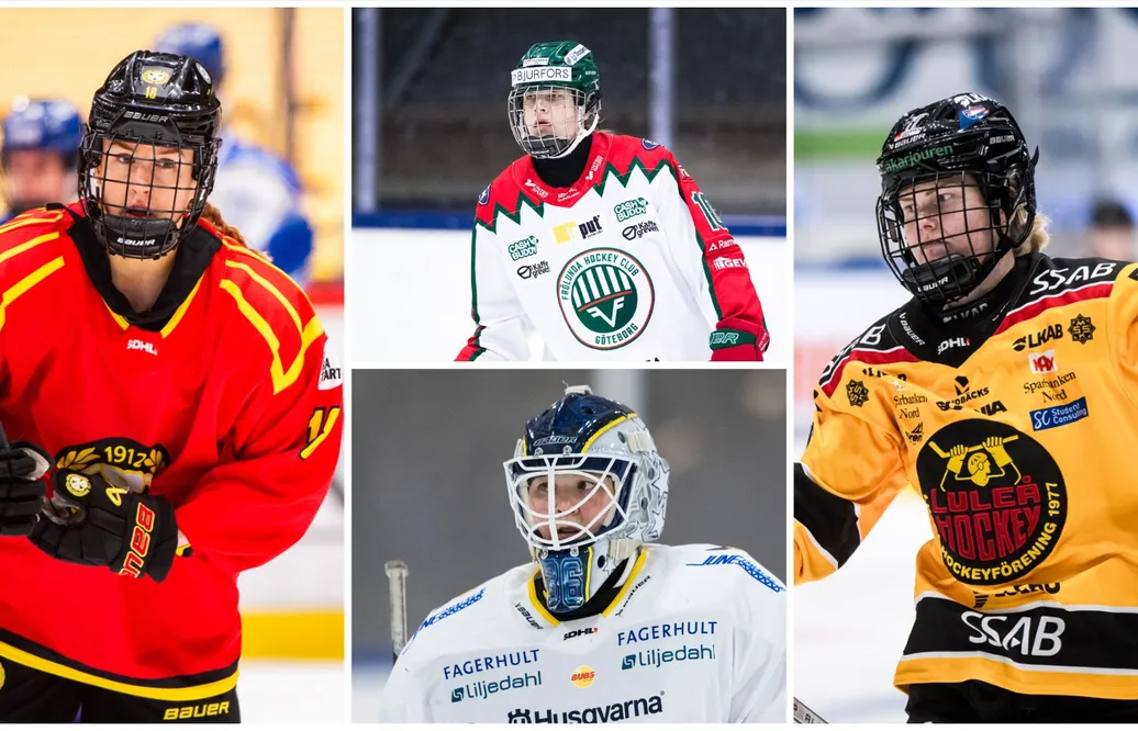 Tio SDHL-stjärnor i Finlands VM-lag