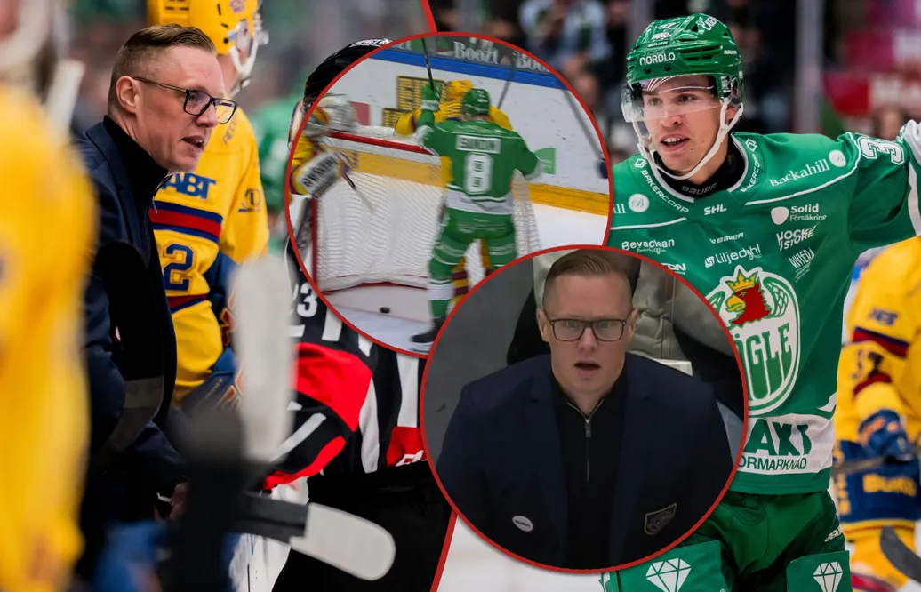 Robert Kimby var irriterad sedan Rögles mål blivit godkänt efter en lång granskning.