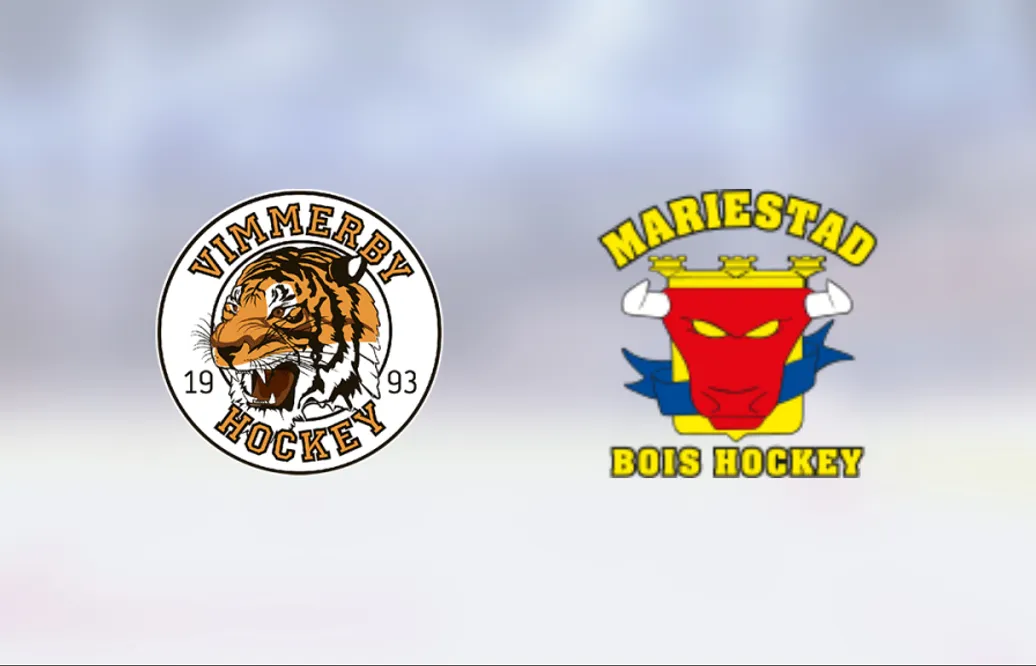 Ryck i sista perioden avgjorde för Mariestad borta mot Vimmerby HC