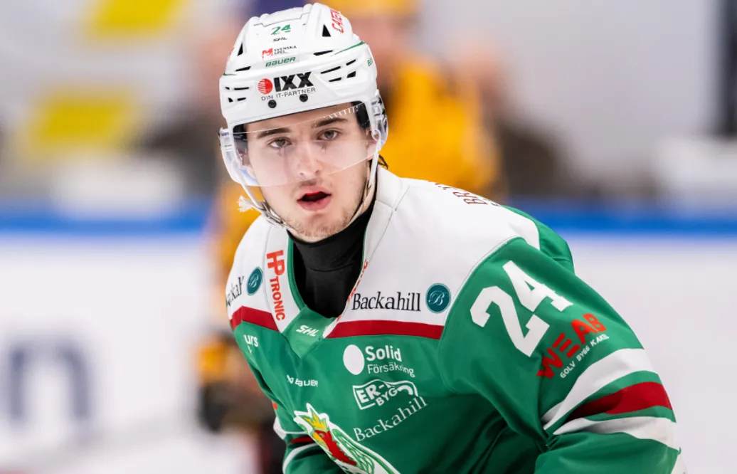 Marco Kasper prisas – är veckans spelare i AHL