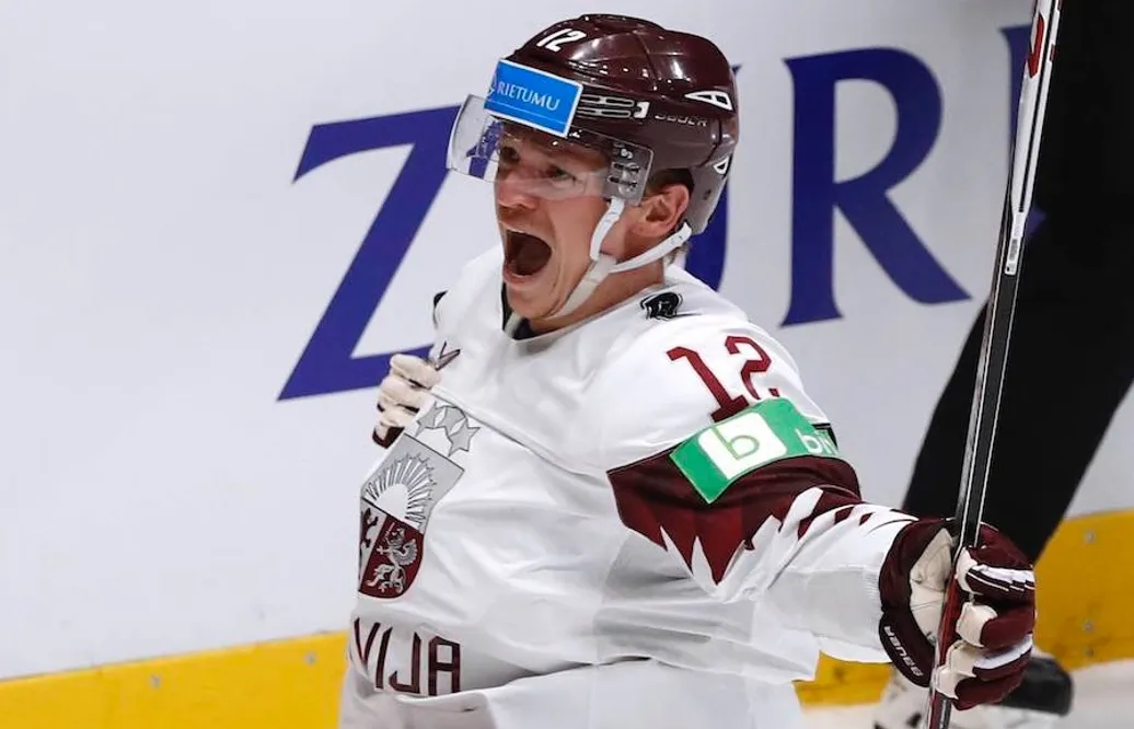 Smällen: Rihards Marenis stängs av i fem matcher