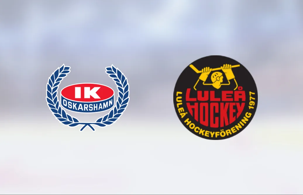 Seger för Luleå på bortaplan mot Oskarshamn
