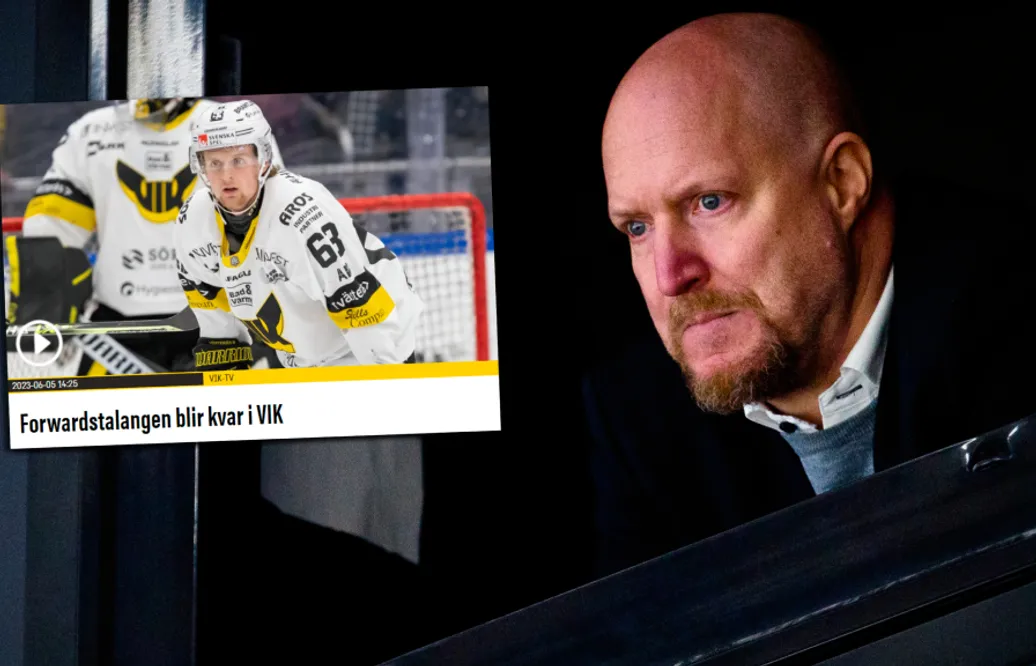 Karl Andersson skriver A-lagskontrakt med Västerås