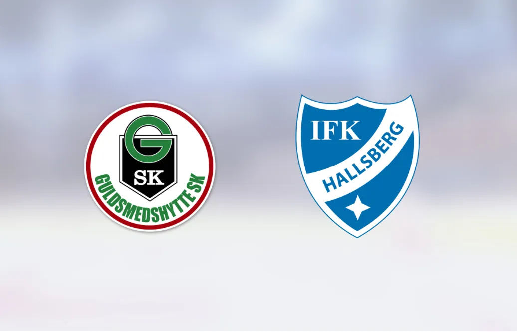 Guldsmedshyttan vann på hemmaplan mot Hallsberg Hockey
