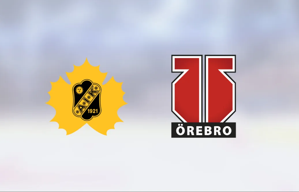 Bra start för Örebro Hockey efter seger mot Skellefteå i första matchen