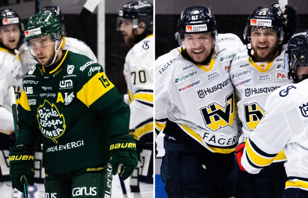 Daniel Norbe sänkte sitt förra lag när HV71 vann över Björklöven