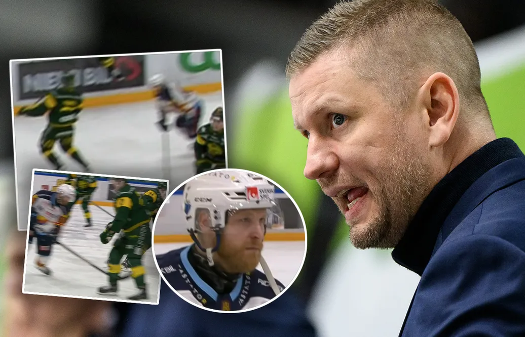 Linus Klasen får matchstraff i semifinalen mot Mora