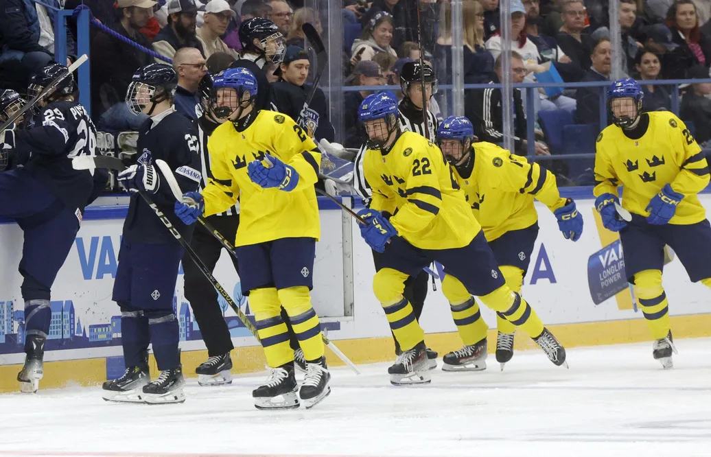 U18-VM – direkt från Finland: Sverige-Finland