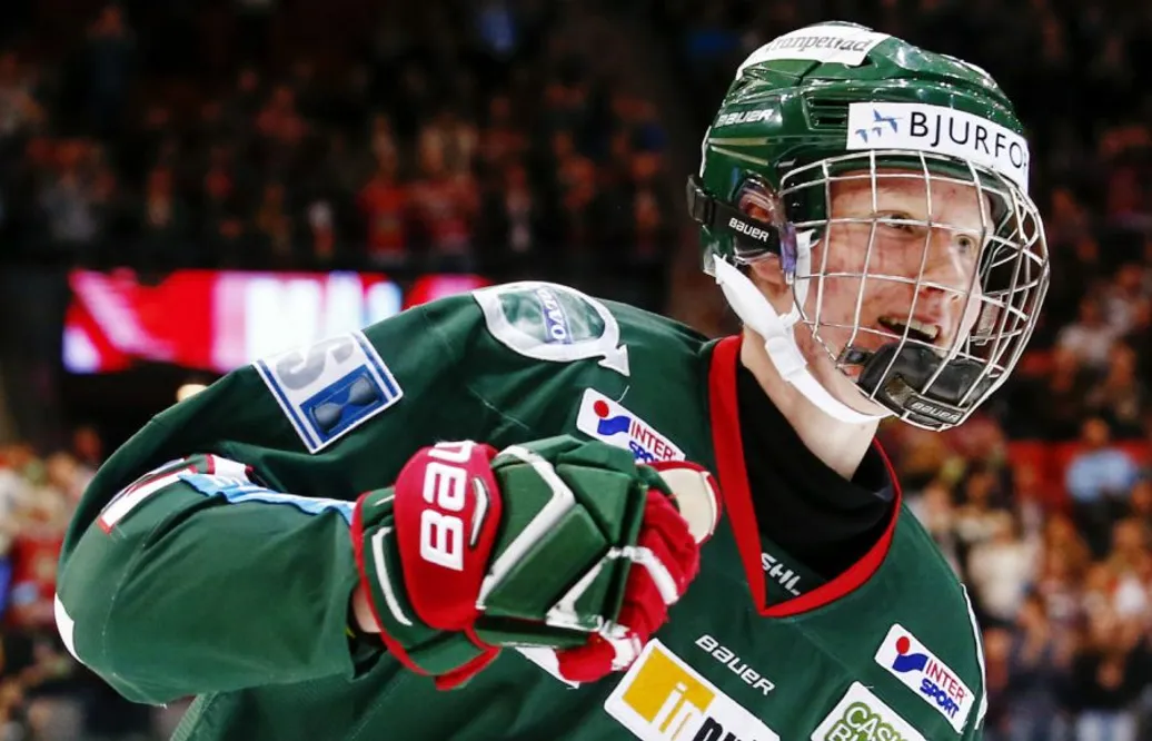 Uttagen i Tre Kronor i går – nu sköt Rasmus Dahlin Frölunda till seger
