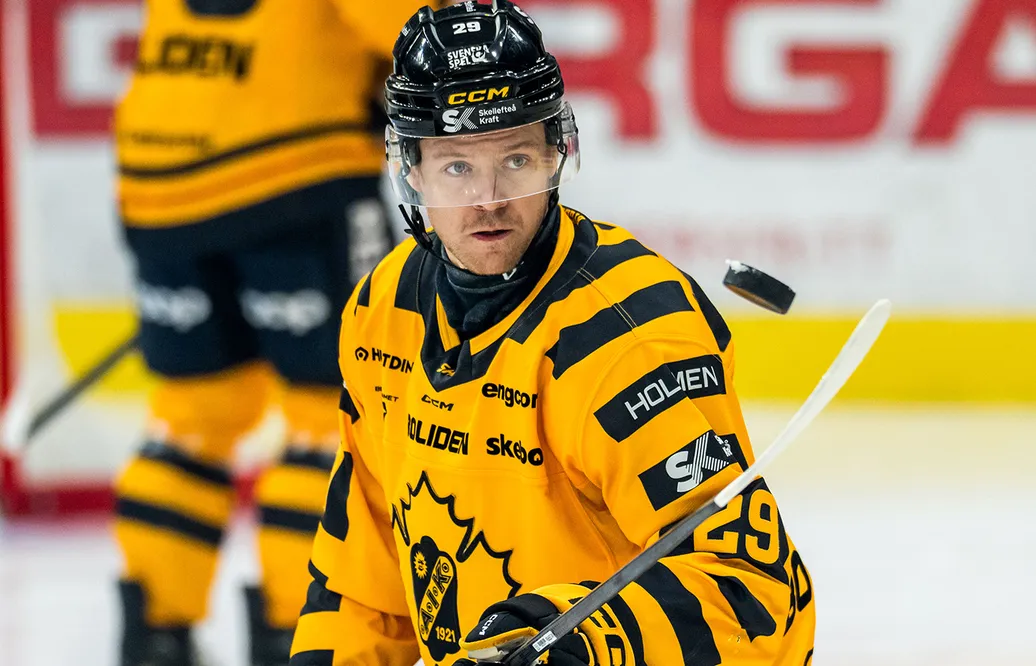 Mikkel Aagaard har utgående kontrakt med Skellefteå AIK. 