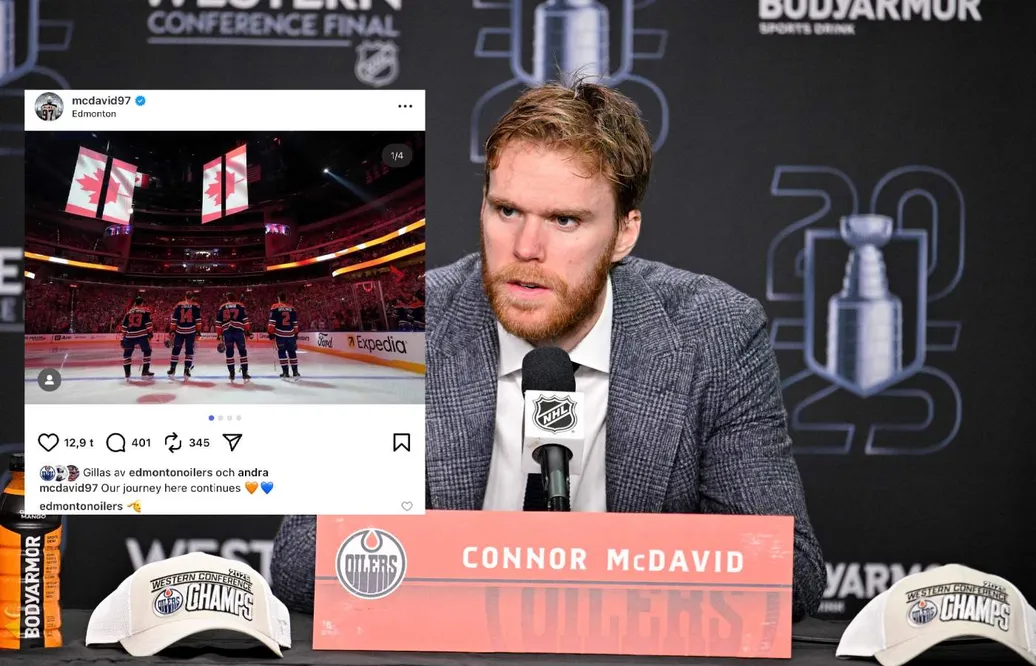 Connor McDavid förlänger med Oilers: "Vår resa fortsätter"