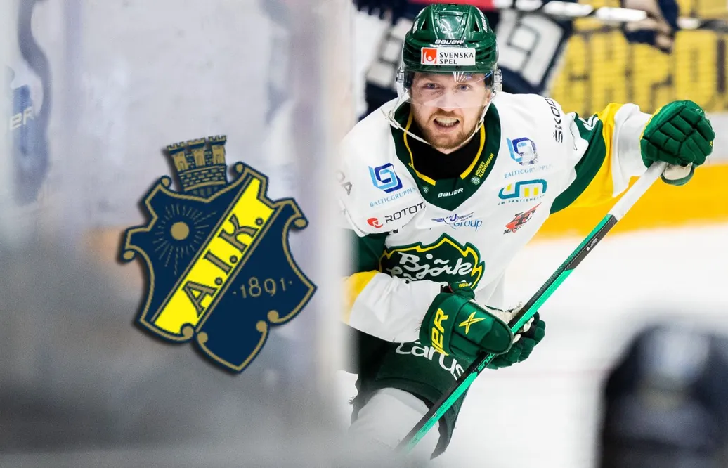 William Eriksson skriver på för AIK