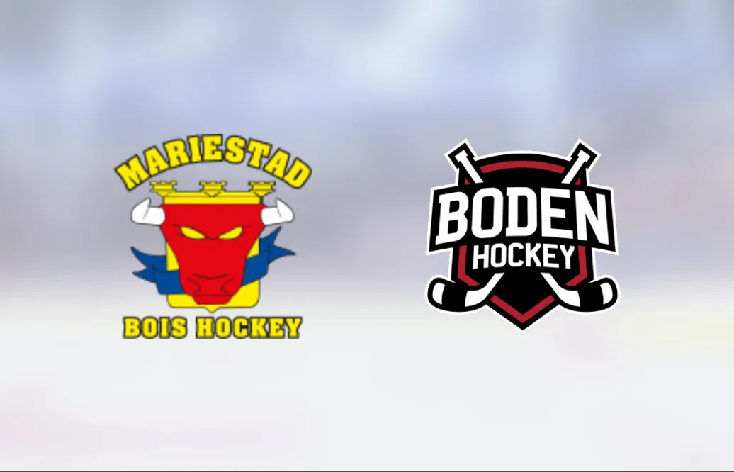Mariestad vann mot Bodens HF i första matchen