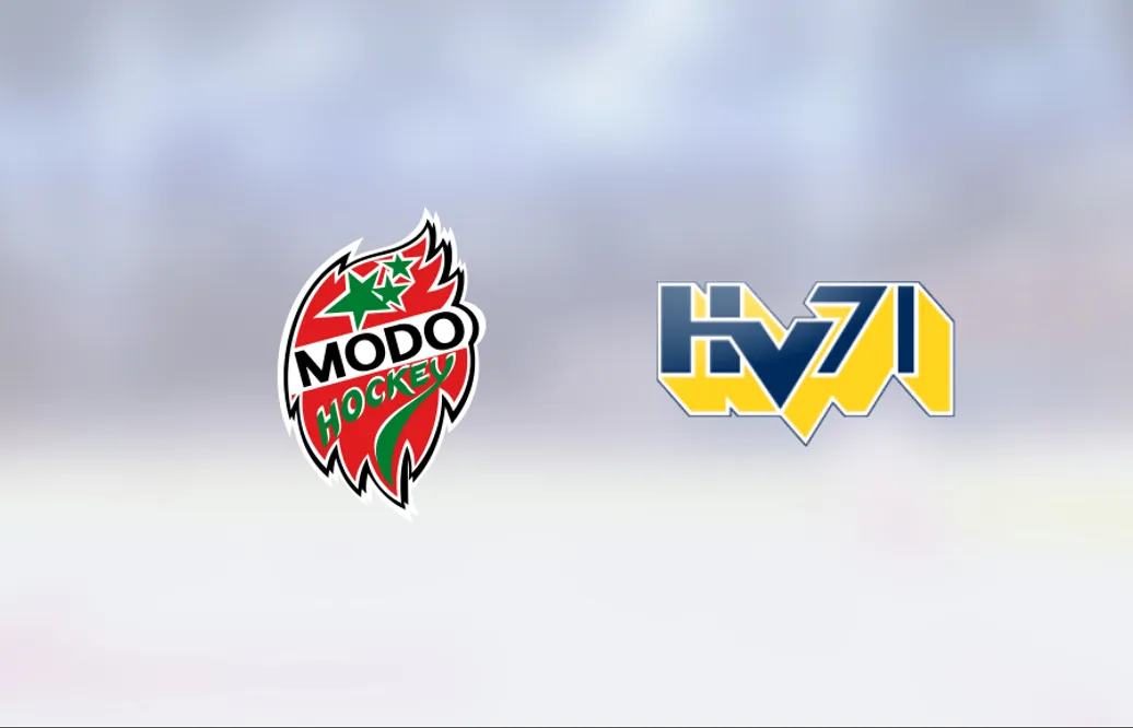 Stabil seger för HV 71 – höll nollan mot Modo