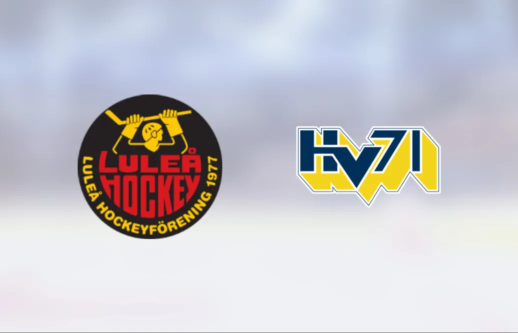 Stark defensiv när Luleå vann mot HV 71