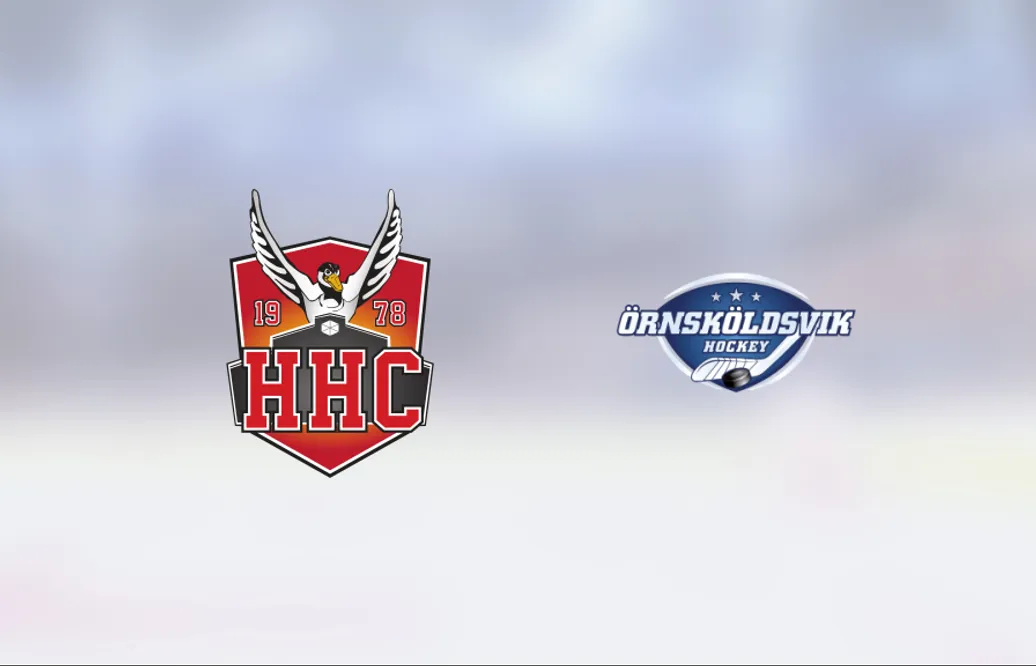 Hudiksvall säkrade seriesegern efter 4-1 mot Örnsköldsvik Hockey
