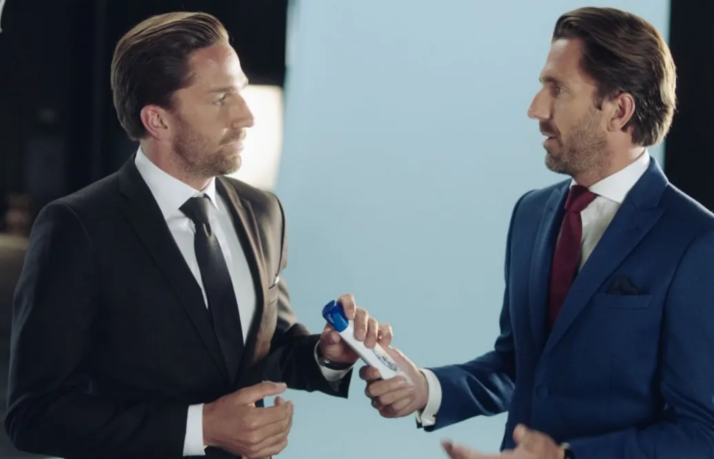 VIDEO: Här blir Henke Lundqvist brädad i nya reklamfilmen
