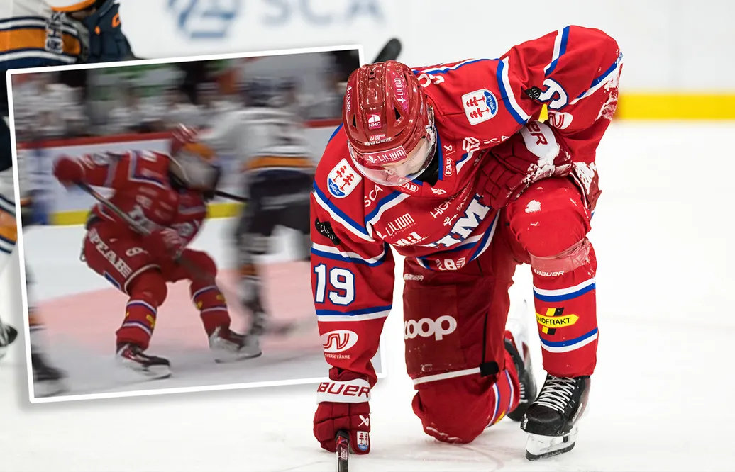 Smäll för Timrå: Tvingades av efter armbågen