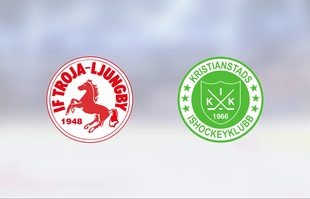 Tre poäng till Kristianstad efter avgörande i slutperioden mot Troja/Ljungby
