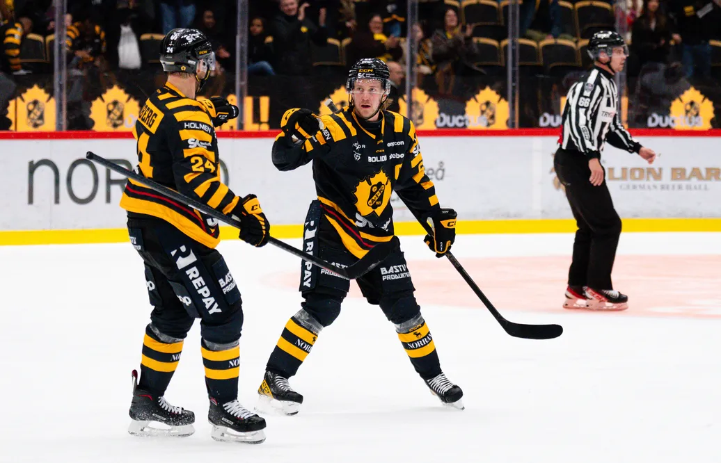 Jonathan Pudas är tvåa i backarnas poängliga genom tiderna.
Foto: Bildbyrån