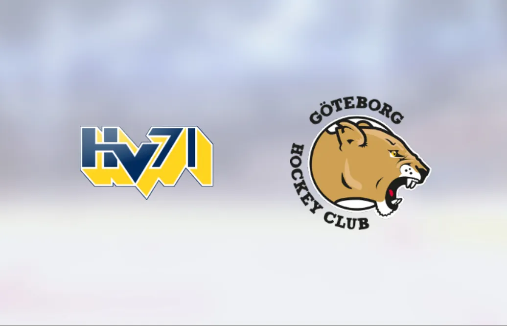 Michelle Löwenhielm det stora utropstecknet när HV 71 slog Göteborg HC
