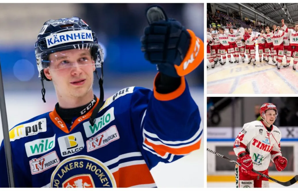 Pettersson sköt Växjö till seger – då kom glädjetårarna när gamla klubben gick upp till SHL: ”Grinade direkt”