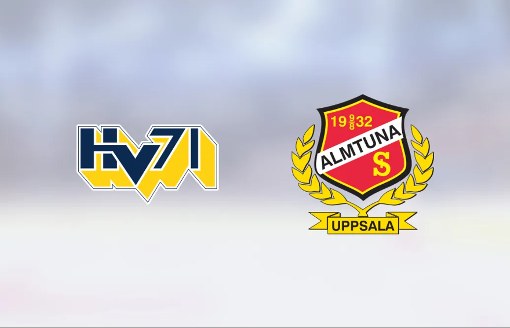 HV 71 vann mot Almtuna på hemmaplan