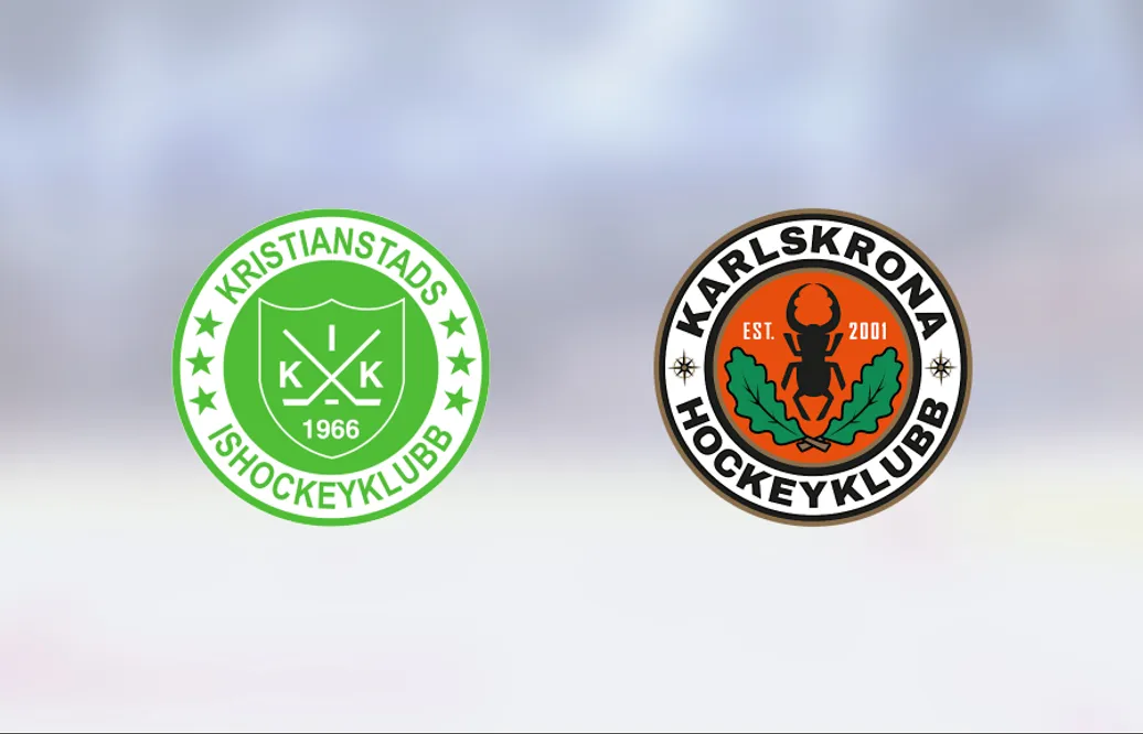 3-2 mot Karlskrona – nu är Kristianstad ny serieledare