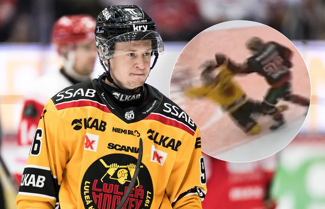 Luleå-forwarden fälls: "Kastar sig för att lura domaren"