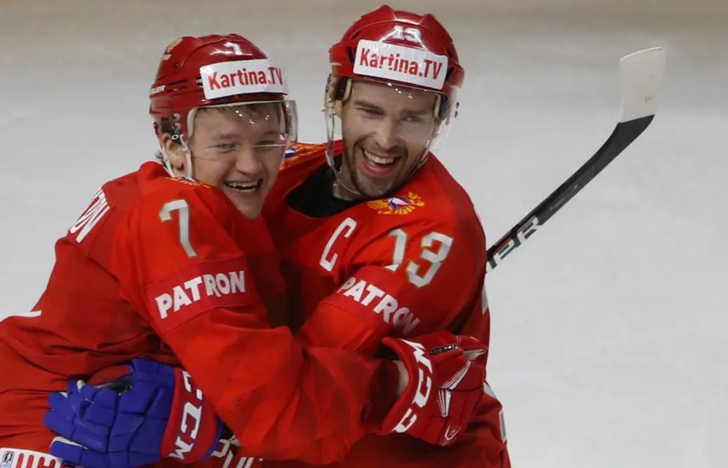 Ryssland vann mot Schweiz