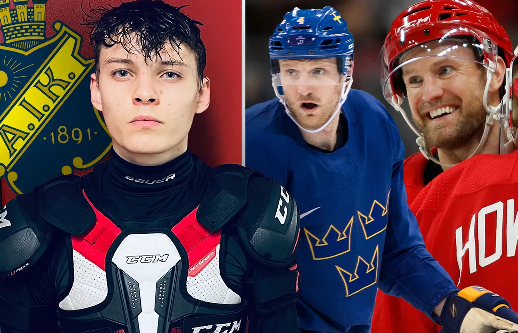 Nästa Kronwall - i AIK: "Ser upp till dem mycket"